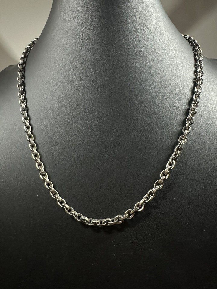 Chrome Hearts Paper Chain Necklace Preown eBay