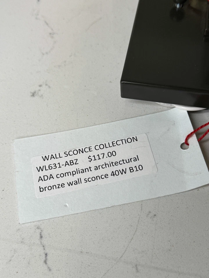 Aplique de pared de bronce House of Troy WL631-ABZ aplique de iluminación arquitectónica Foto 2 de 4