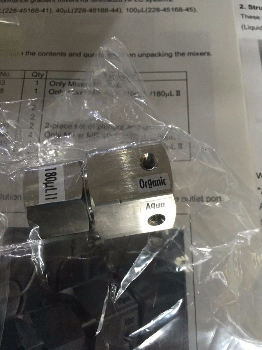 Shimadzu 228-45168-46 Nexera LC-30AD Micro Mixer MR180uL NEW | eBay