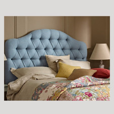 Tufted Buttoned Velvet Headboard 24" HIGH 3ft 4ft6 5ft 6ft - All Sizes & Colours