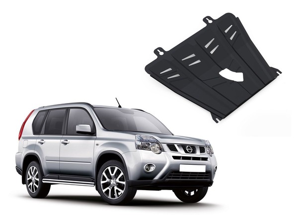 Unterfahrschutz Motor Getriebeschutz Aus Stahl FüR Nissan X-Trail T32 2014 -2021-image