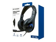 Casque Gaming V1 Noir PS4/PS5 Officiel Neuf BigBen