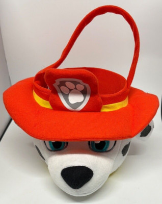 Nickelodeon Paw Patrol Marshall 3D Plush Halloween Bucket Easter Basket Decor