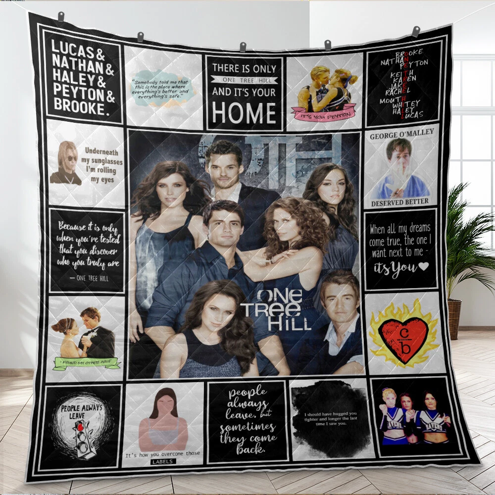 One Tree Hill Quilts, James Lafferty Quilt, Sophia Bush Blanket
