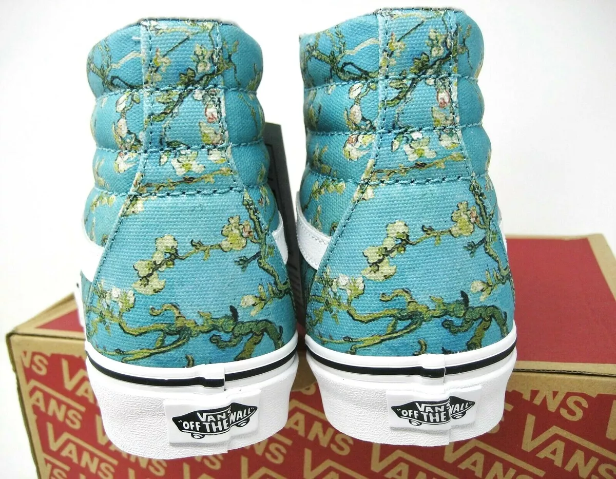 Vans Vincent Van Gogh Almond Blossom SK8-HI Limited Women's 8