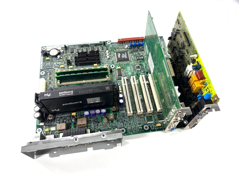 Комплект ретро ПК: Intel Mobo 350 МГц Pentium II 32 МБ RAM бриллиант GPU Aztech звук - Изображение 3 из 4