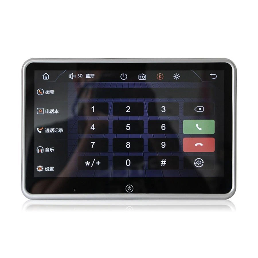 Reproductor de reposacabezas de coche de 10,1" FM/USB/SD Bluetooth monitor de pantalla de prensa para coche niños Foto 4 de 4