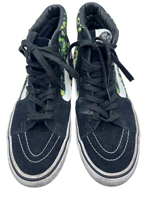 VANS Sk8-Hi x Supreme Glow-In-The-Dark Skull Pile 2018 High Tops