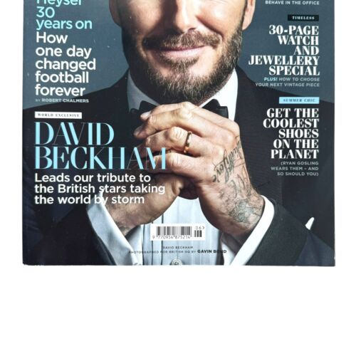 GQ Magazine 2015 June David Beckham Football Magazine Rear Grylls - Picture 3 of 10