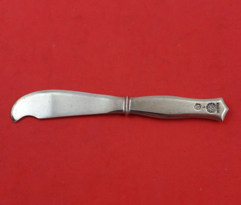 Pedro Castillo Taxco Mexico Eagle Mark 3 Sterling Butter Spreader FH 4 7/8" - Image 2 of 3