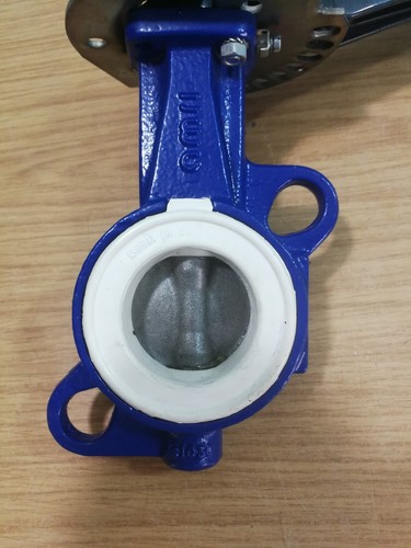 KSB Isoria Amri 20 Iron Wafer Pattern Butterfly Lever Valve 3G6E6CC DN50 PN20 2" - Picture 3 of 8