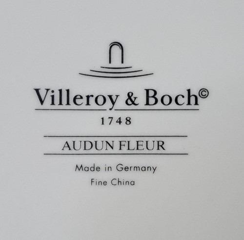 Villeroy & Boch Audun Fleur Dinner Plate 10.5" Porcelain Germany Replacement - Picture 6 of 9