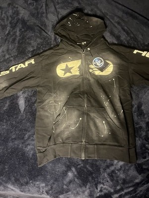 Hellstar Studios Large Zip-Up Hoodie