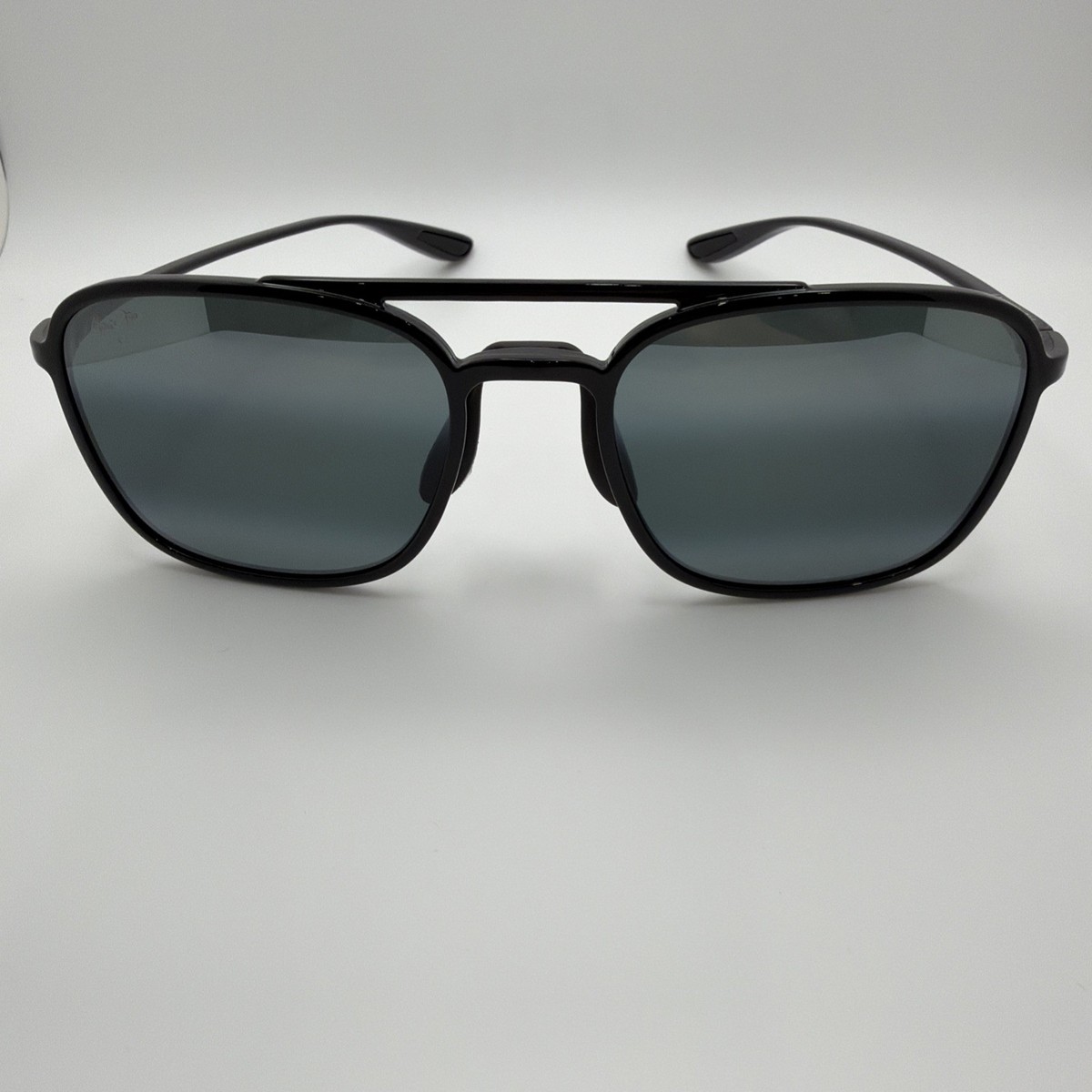 Maui Jim Men's Keokea 55mm Black Polarized Sunglasses MJ0447S-001