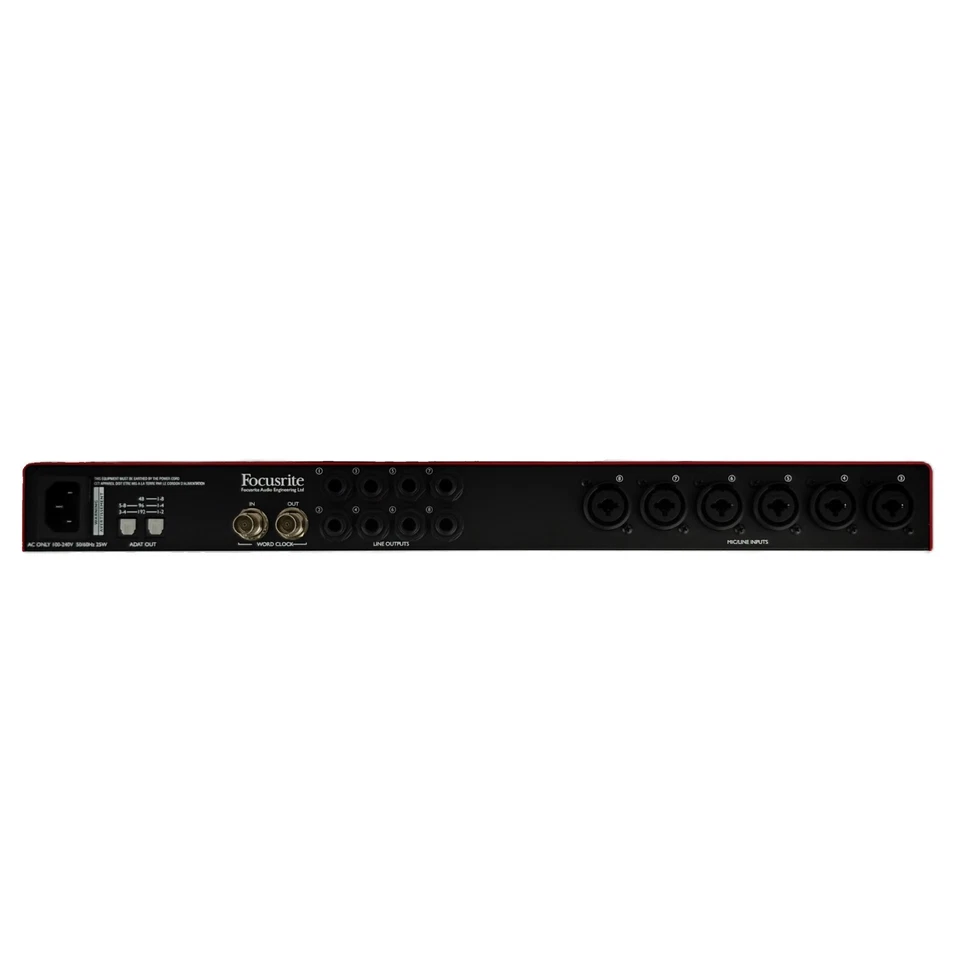 Scarlett OctoPre 8-channel Microphone Preamp - Image 4 of 4