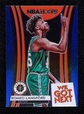 2019-20 Panini NBA Hoops Premium Stock We Got Next Blue Romeo Langford #18 0xa
