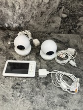Babysense Model HD ST2X Baby 2 Camera w/ Monitor Tested Working