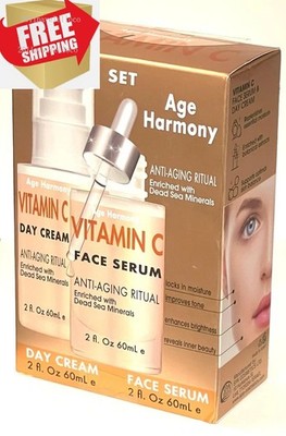 Vitamin C set Day Cream + Day Face Serum Anti-aging Ritual