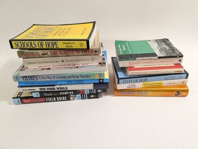 HUGE Lot of Self Helf Teacher Educator Books Teach Like A Champion Great Value!