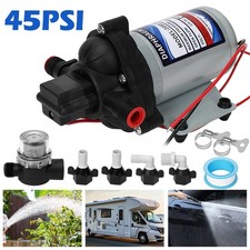 Water Pump 45psi 12v 3.1 Bar Auto Trail King 13.2 LPM Caravan Motorhome Boat UK