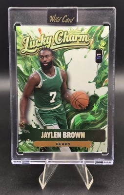 2026 Wild Card - Lucky Charm - Jaylen Brown SLSCLHa1-JB 1/1