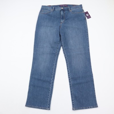 Gloria Vanderbilt Jeans Womens 14 Petite Amanda Tapered Leg Classic Rise NWT