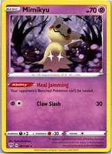 Mimikyu Rare SWSH03: Darkness Ablaze 081/189 NM Normal