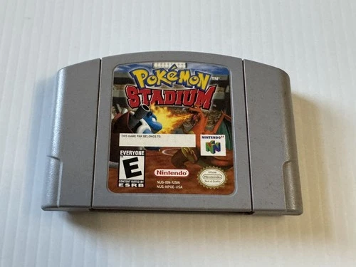 Pokemon Stadium N64 Nintendo 64 Game Only Tested and Working