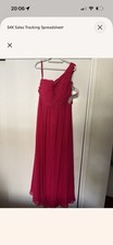 Morilee Madeline Gardner 21662 Pink Chiffon One Shoulder Bridesmaid Dress
