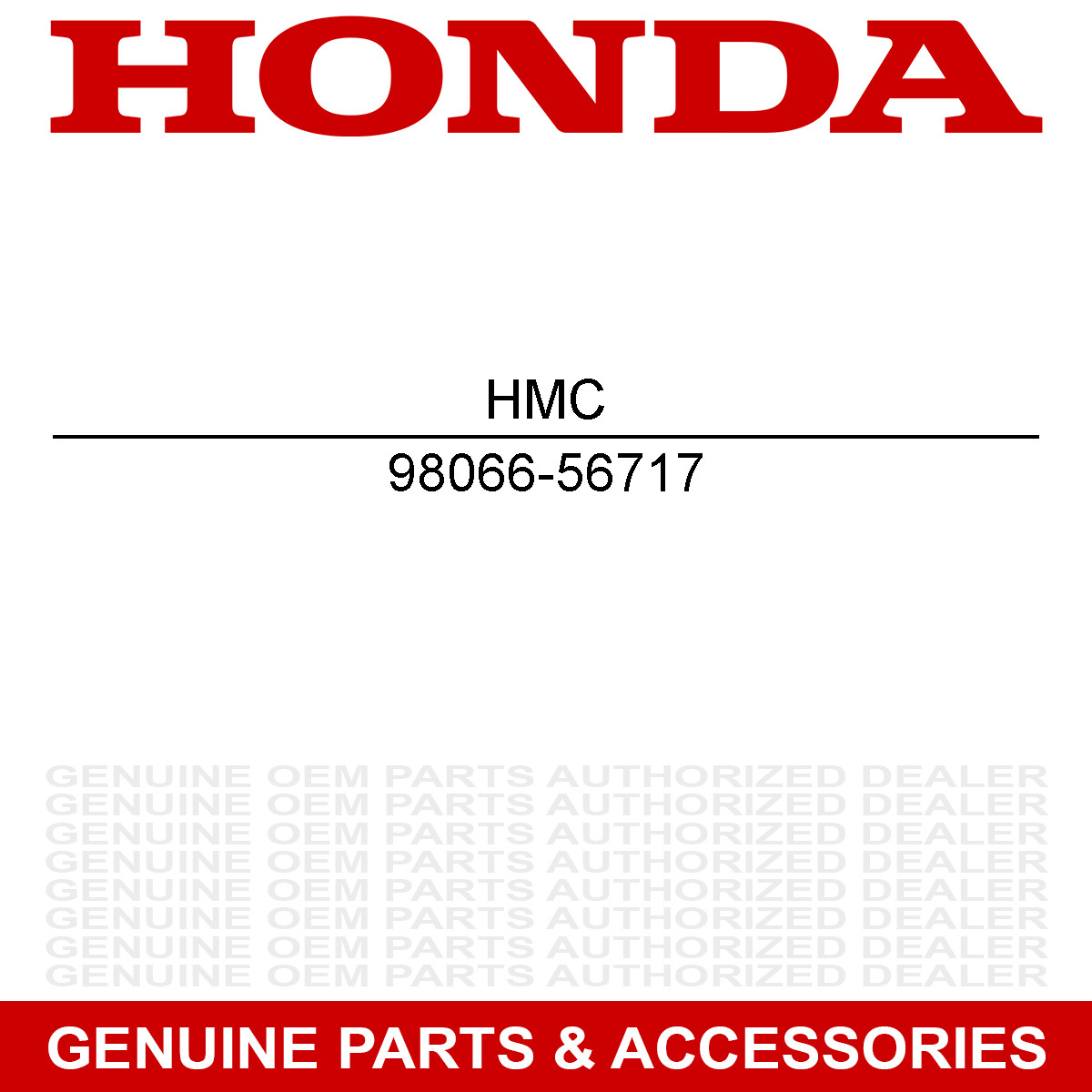 Honda 98066-56717 SPARK PLUG D6HA Honda Trail TrailSport Touring 90