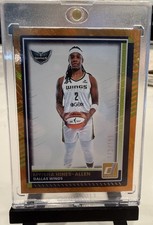 2025 Donruss WNBA #65 Myisha Hines-Allen Orange Lava /199