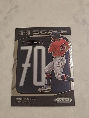2023 Panini Prizm -Brooks Lee (RC) 20-80 SCALE #SC20 TWINS
