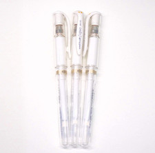 UM 153 Signo Broad Point Gel Pen - White - Pack of 3, Limited Edition