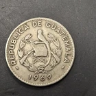 1969 Guatemala 10 Centavos    * FREE  COMBINED SHIPPING****