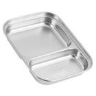  Meal Plate Separated Seasoning Compartment Plates Divided Condiment Tray