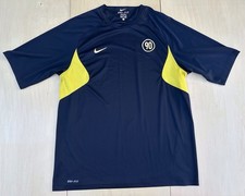 Vintage Nike Total 90 Dri-Fit Short Sleeve Soccer Jersey Black L 100 Polyester