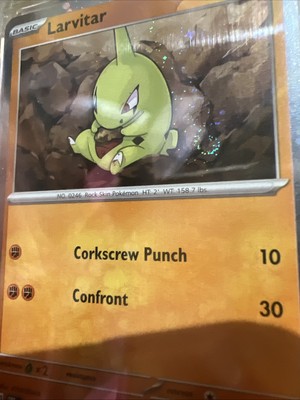 larvitar pokemon card Larvitar, Pupitar and Tyranitar V Lot - 28 Cards Mint / near mint condition trading card Pokemon - Larvitar (41/124) -