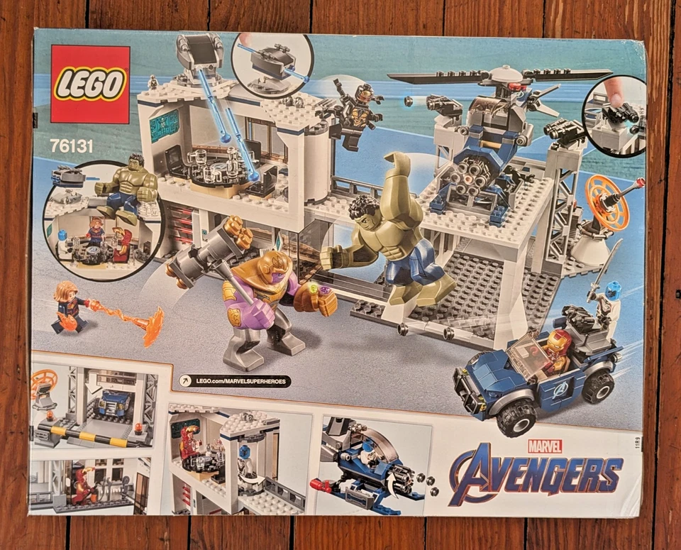 LEGO 76131 Super Heroes Endgame: Avengers Compound Battle - Sellado - ¡Envío Gratis! Foto 2 de 4