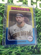GARY SANCHEZ 2024 Topps Heritage High Number /699 Chrome #11 Padres
