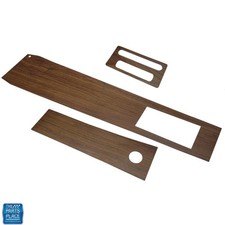 1967 Pontiac Gto Lemans Power Glide Console Woodgrain Kit