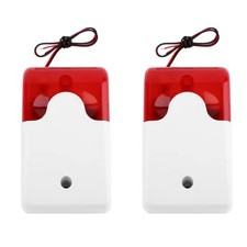 Leichte Kabelgebundene Sirene Blitzleuchte Sirenenanzeige Blinkende Sirene 5066