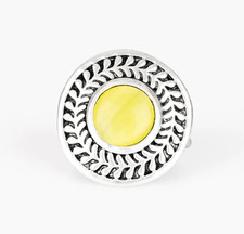 Paparazzi Garden Garland Yellow Ring - New