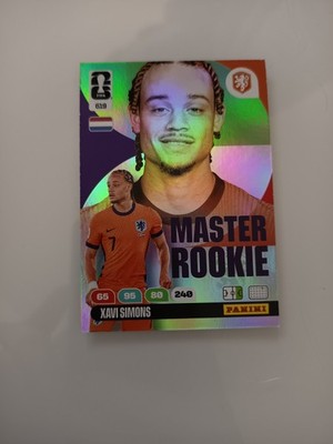 Xavi Simons - Master Rookie #619  Panini Adrenalyn World Cup 2026