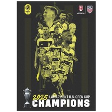 Nashville SC 2025 Lamar Hunt US Open Cup Champions Poster