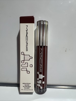 NEW MAC Cosmetics Lipglass Air Non Sticky Lip Gloss *228 AESTHETIC*