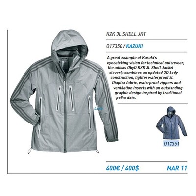 Adidas Originals ObyO Kazuki Kuraishi KZK 3L Shell Herren Jacke