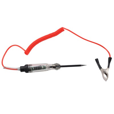 Car Circuit Tester Pen Auto Fuse Test Probe Light Tool For 12V 24V DC Voltage