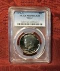 1976-S Kennedy Silver Proof Half Dollar JFK,  PCGS PR69 DCAM, Bicentennial, 50¢