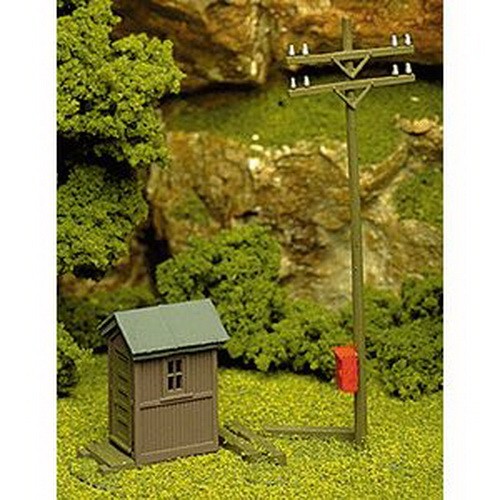 Kit de chabola y poste de plástico para teléfono Atlas 0705 HO | Zustand: New