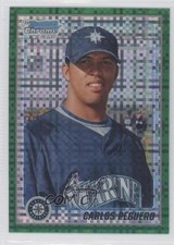 2010 Bowman Chrome Prospects Retail Green X-Fractor Carlos Peguero #BCP187 0l1